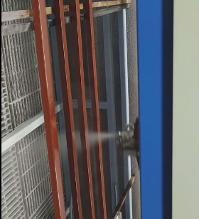 木门喷漆机喷涂多根门套线