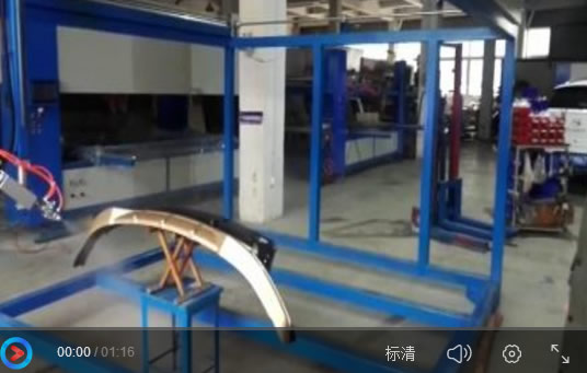  六轴联动立体曲面自动喷漆机